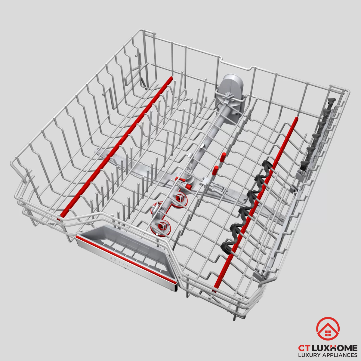 MÁY RỬA BÁT BOSCH SERIE 6 SMI6ZCS49E BÁN ÂM SẤY ZEOLITH