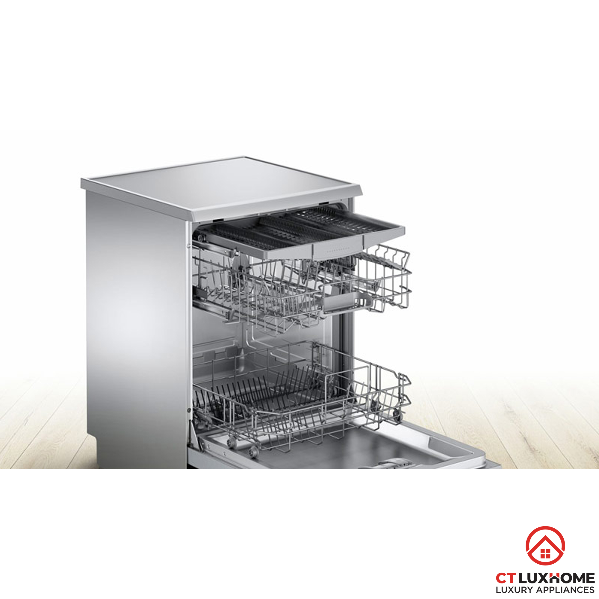 MÁY RỬA BÁT ĐỘC LẬP BOSCH SMS25EI00G SERIE 2 13 BỘ