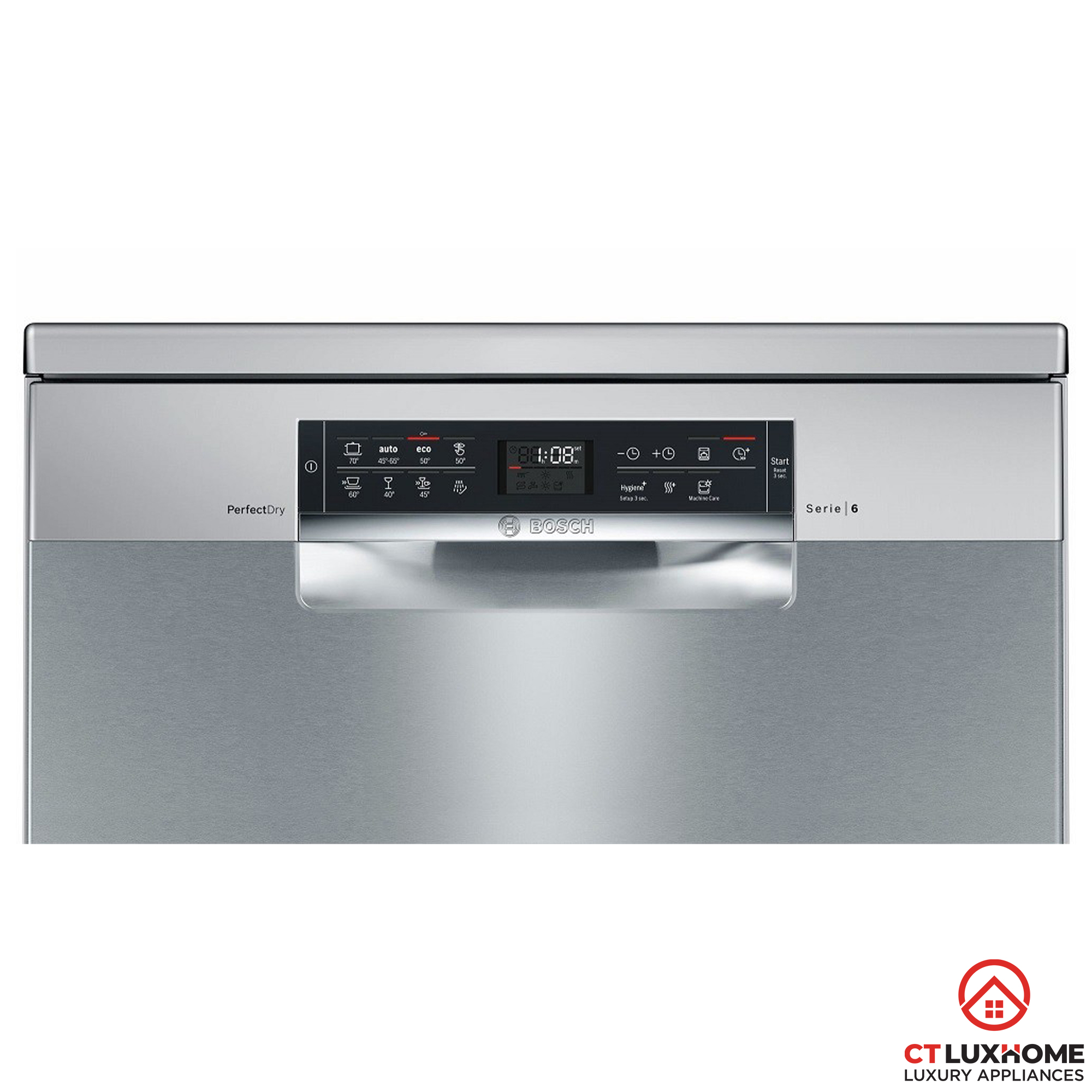 MÁY RỬA BÁT BOSCH ĐỘC LẬP SMS68MI04E SERIE 6 SẤY ZEOLITH