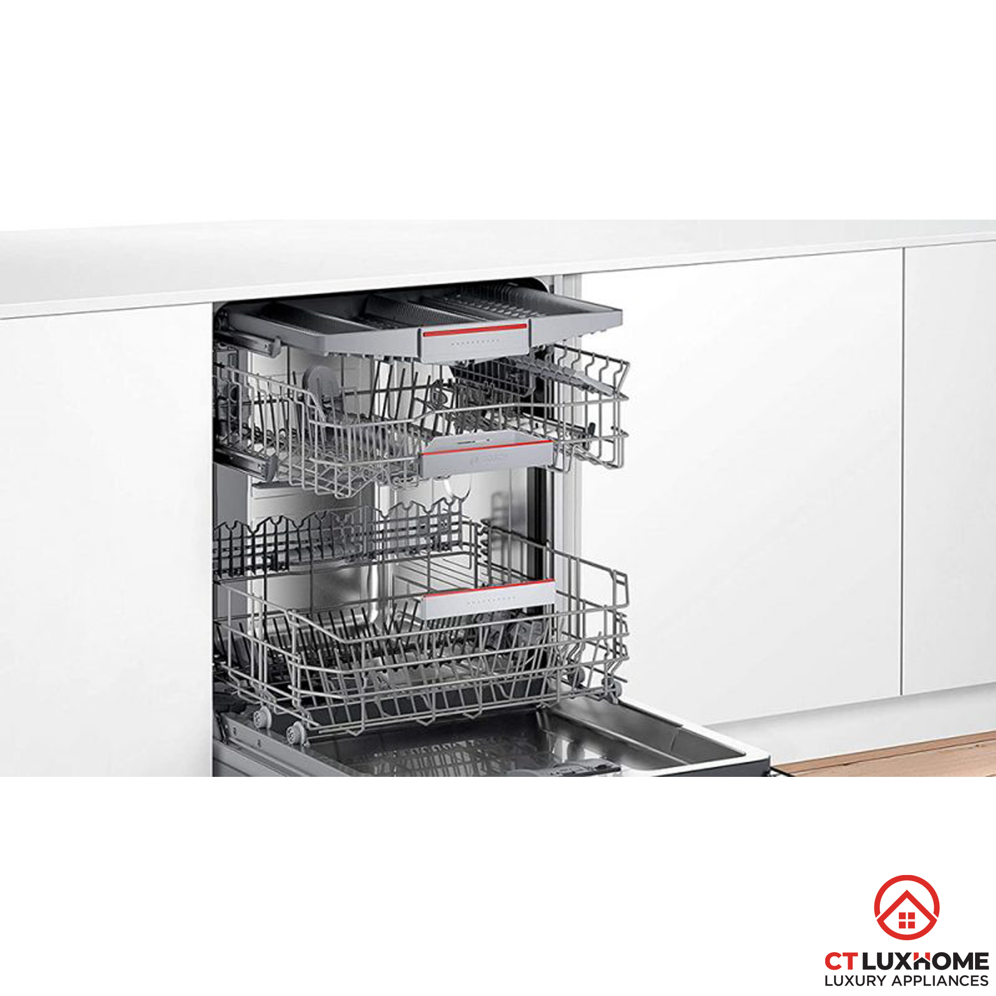 MÁY RỬA BÁT BOSCH ĐỘC LẬP SMS68MI04E SERIE 6 SẤY ZEOLITH