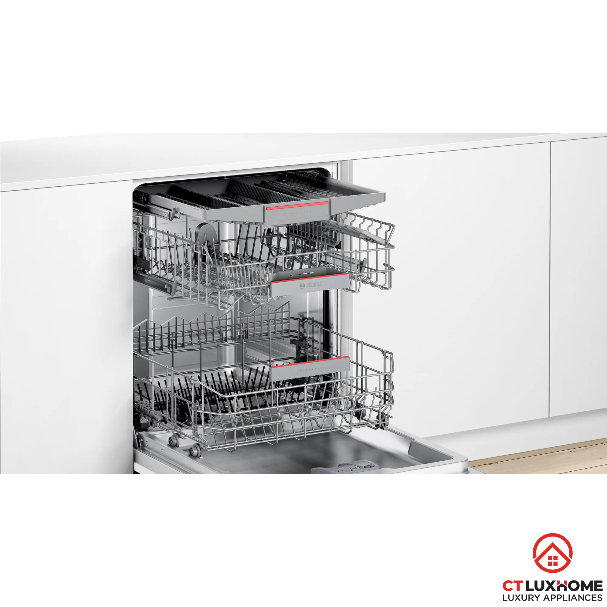 MÁY RỬA BÁT BOSCH ÂM TỦ SMV4ECX14E SERIE 4 13 BỘ