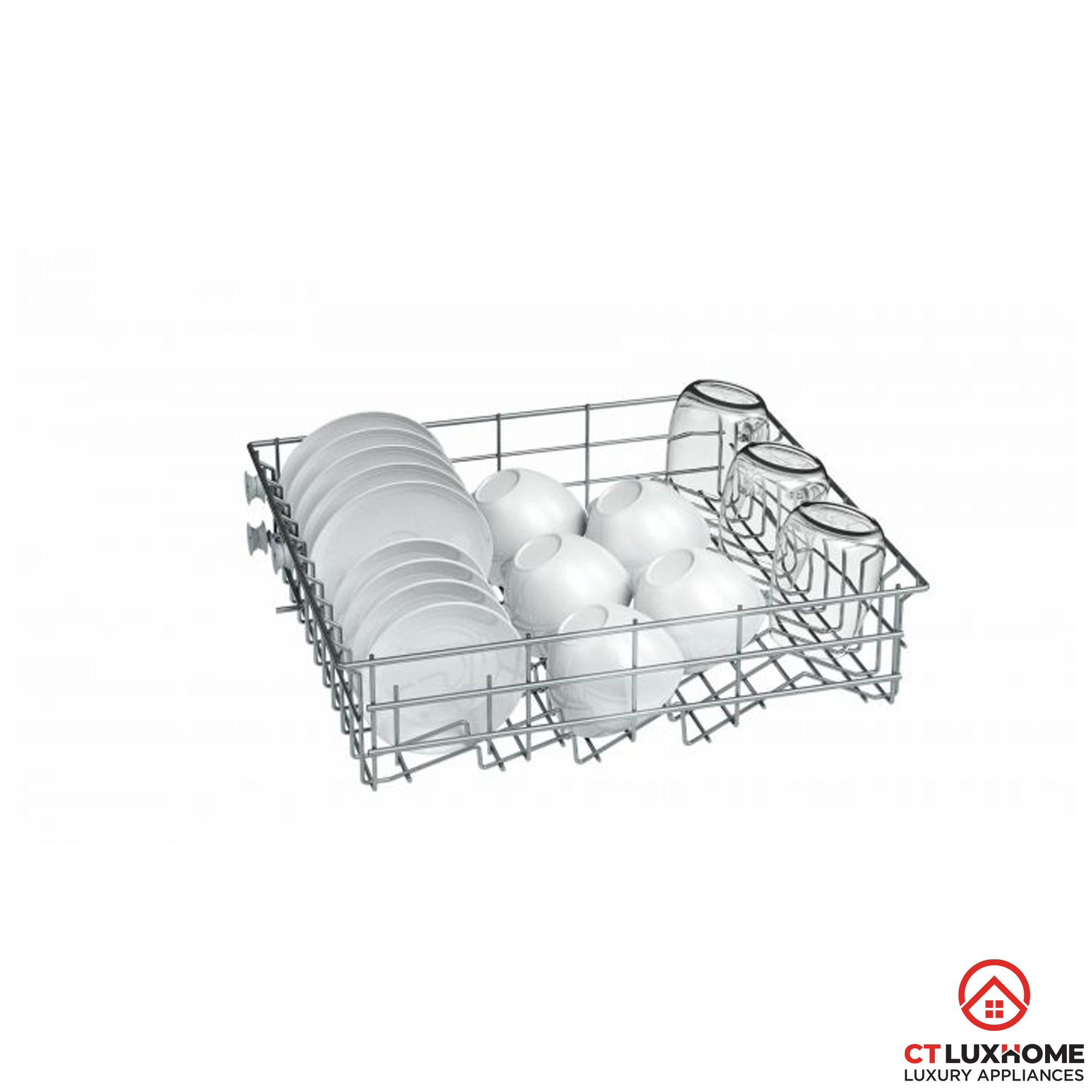 Máy rửa bát mini Bosch SCE52M65EU serie 6 8 bộ