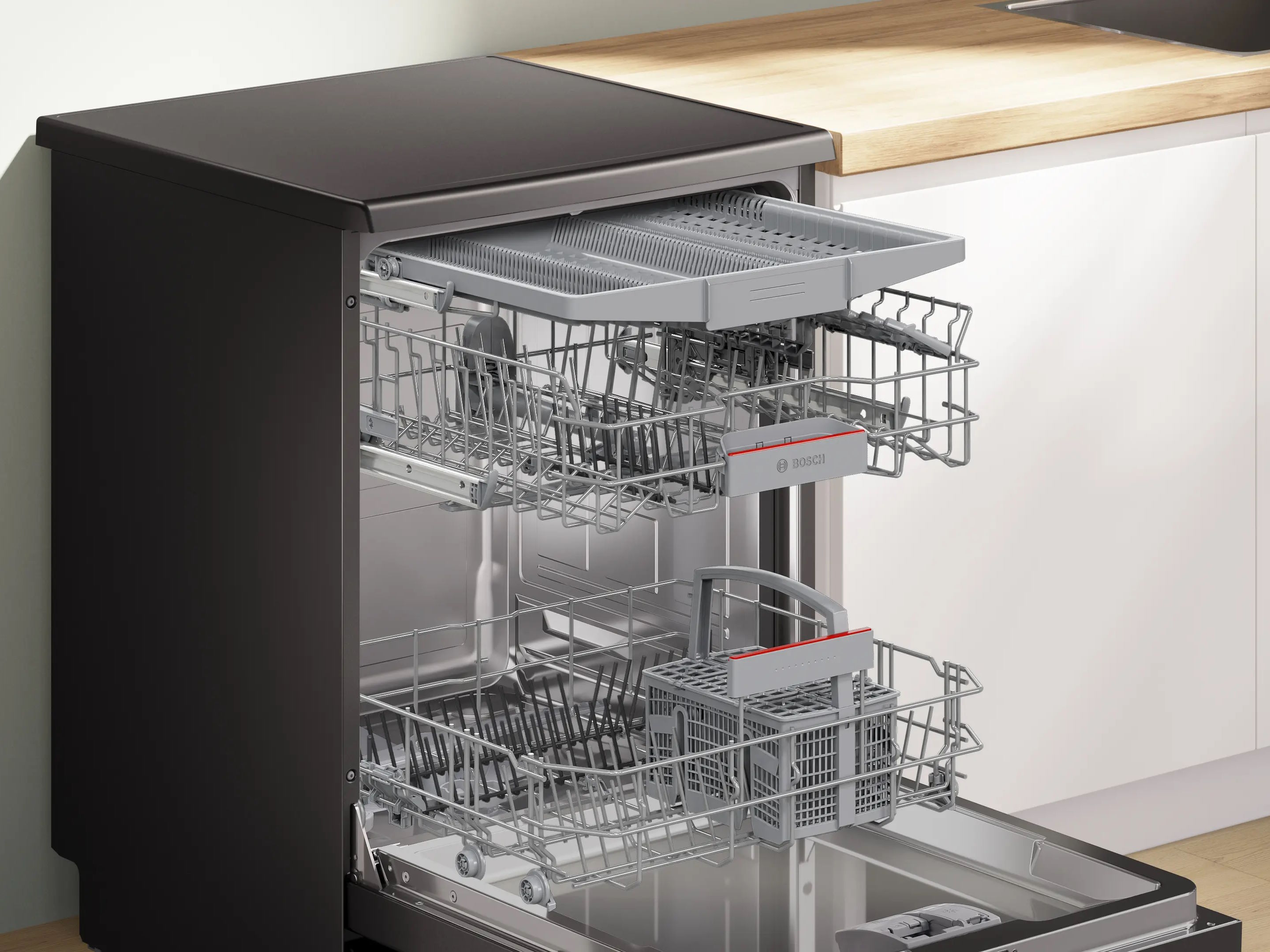 Máy rửa chén độc lập Bosch 14 bộ serie 4 SMS4HMC25M