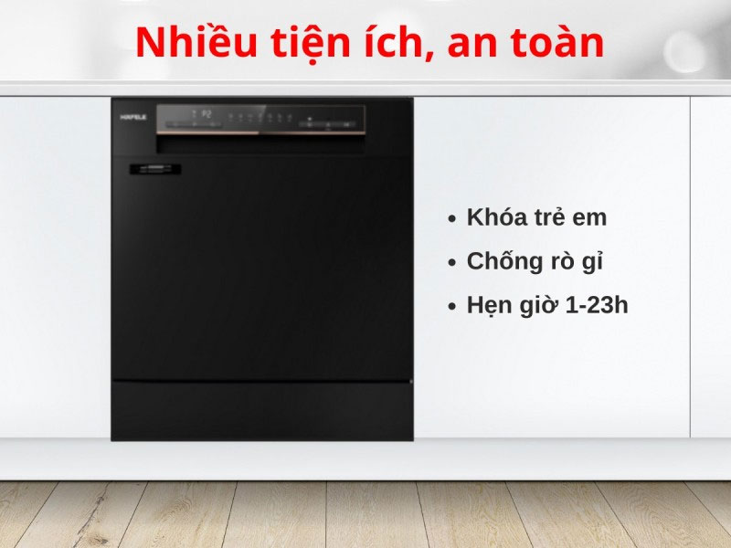 Máy rửa bát để bàn 10 bộ Hafele HDW-T5551B 538.21.340