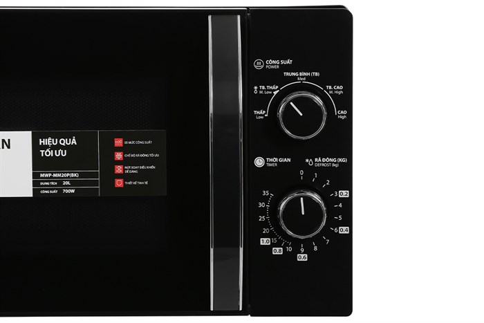 Lò vi sóng Toshiba MWP-MM20P(BK) 20 lít 700W