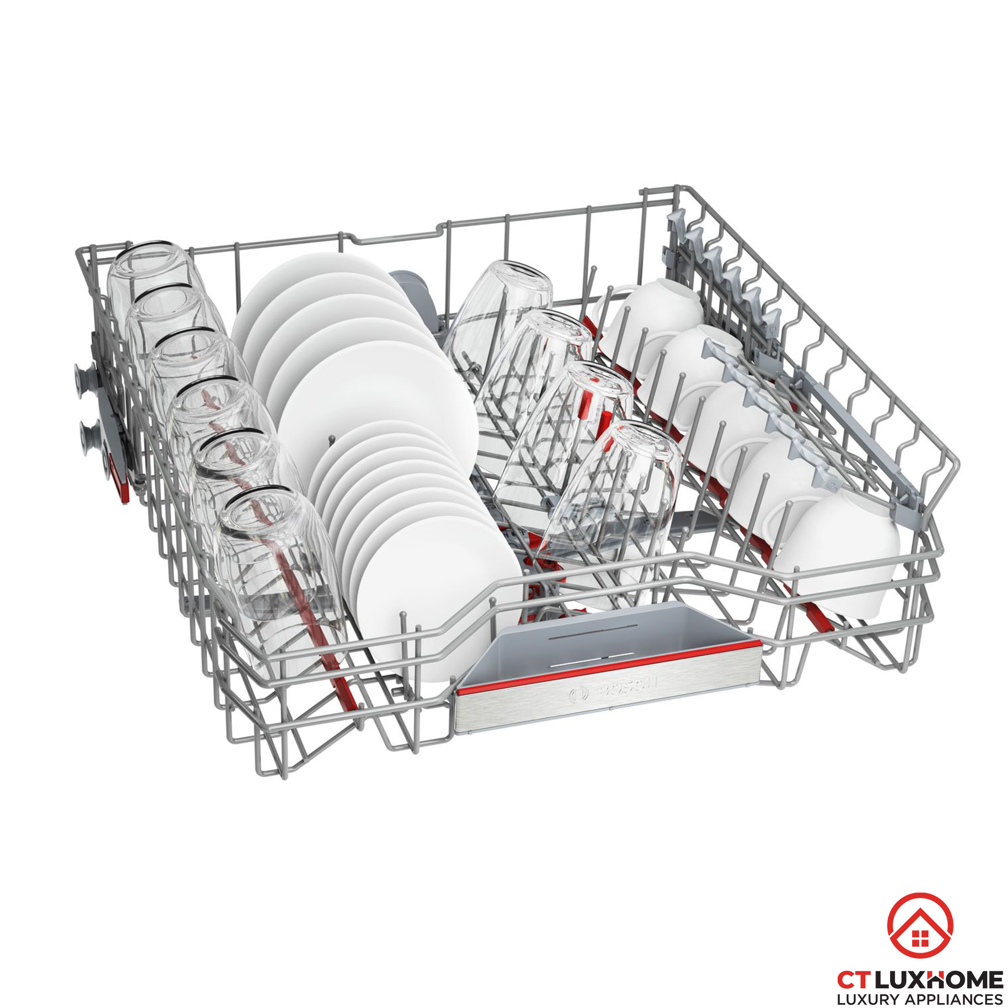 MÁY RỬA BÁT ÂM TỦ BOSCH SMV6ZCX42E SERIE 6 SẤY ZEOLITH