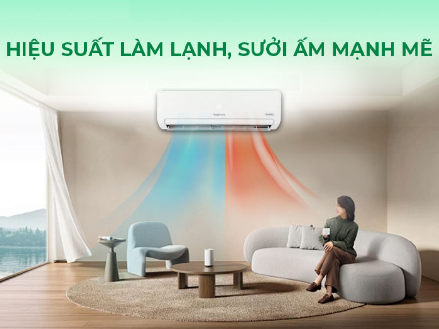 Điều hòa Nagakawa 12.000BTU 2 chiều inverter NIS-A12R2T29