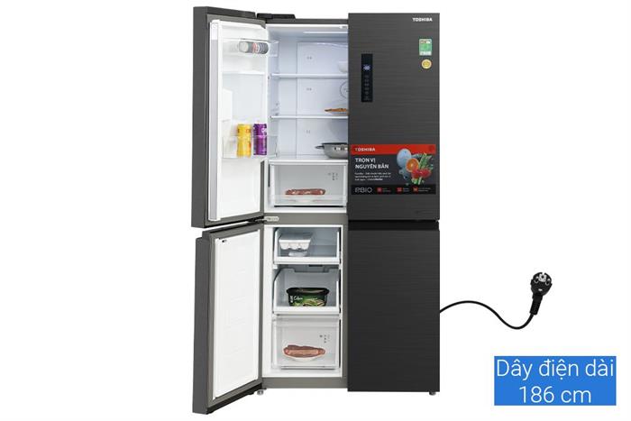 Tủ lạnh Toshiba Inverter 471 lít Multi Door GR-RF606WI-PMV(60)-AG