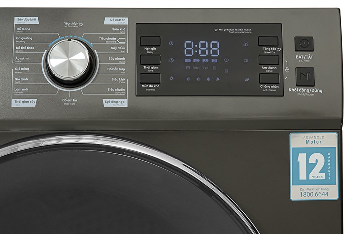 Máy Sấy Quần Áo Casper 8Kg TD-80CGB