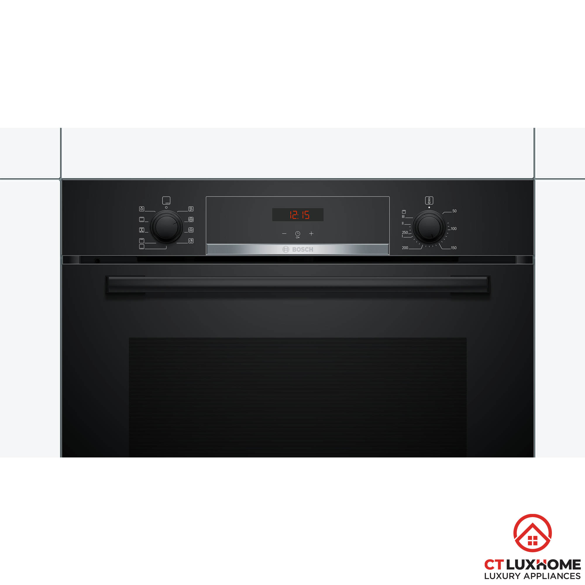 LÒ NƯỚNG ÂM TỦ BOSCH HBA534EB0 SERIE 4 71 LÍT ECOCLEAN