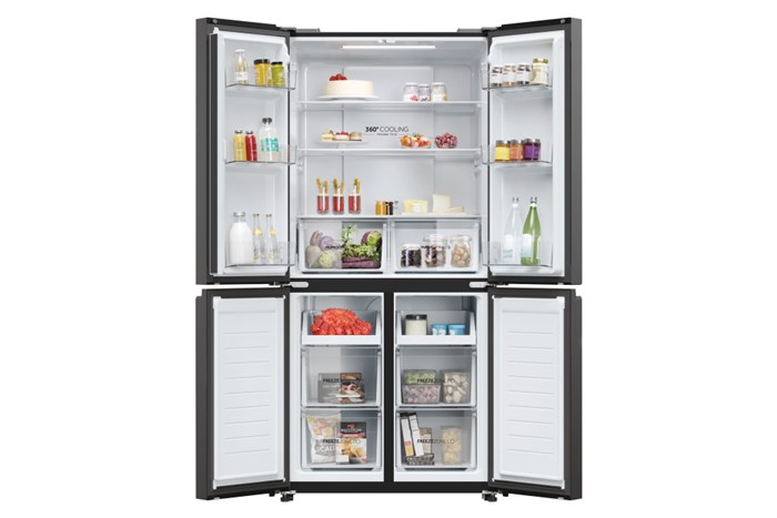 Tủ lạnh Aqua Inverter 469 lít Multi Door AQR-M536XA (SL)