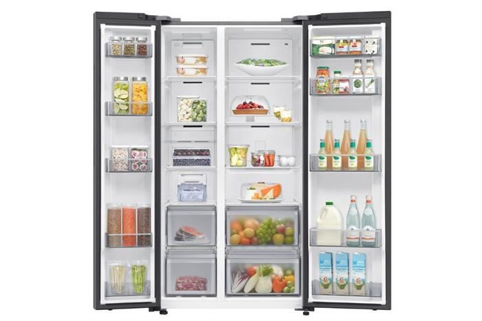 Tủ lạnh Samsung Inverter 655 lít Side By Side RS70F65Q3TSV