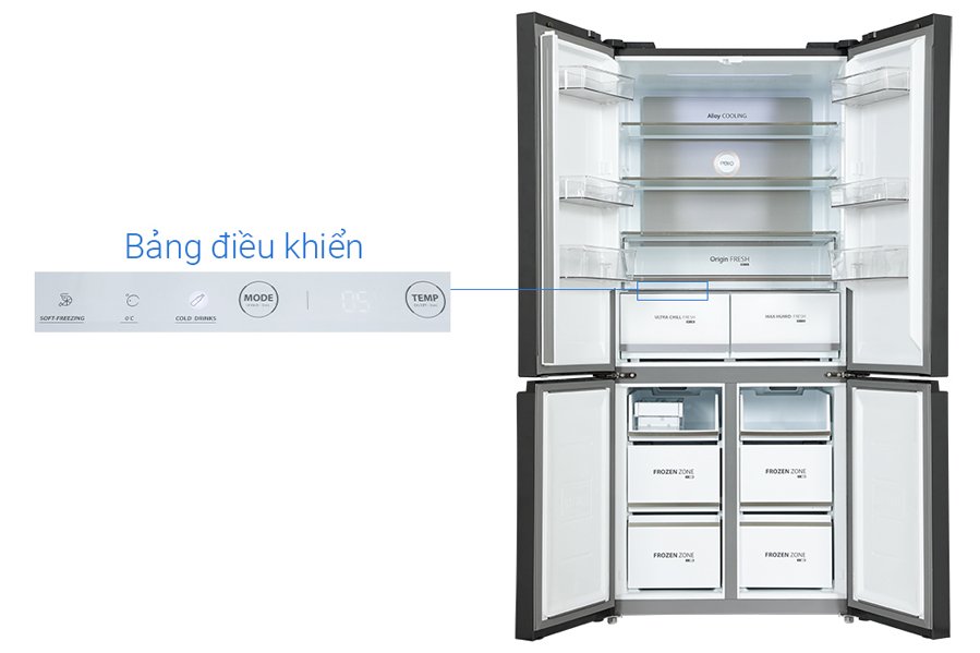 Tủ lạnh Toshiba GR-RF670WI-PGV(A9)-BG 515 lít Inverter