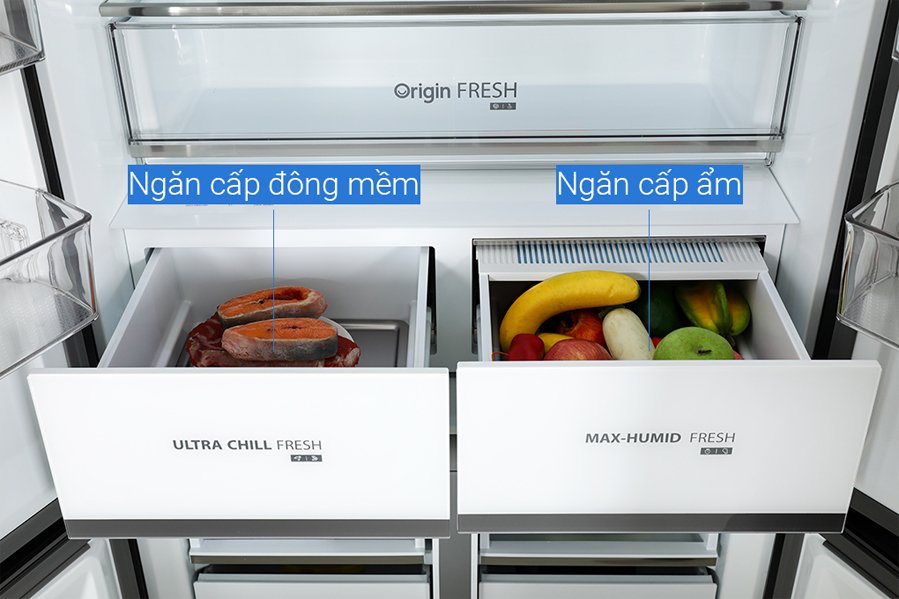 Tủ lạnh Toshiba GR-RF670WI-PGV(A9)-BG 515 lít Inverter