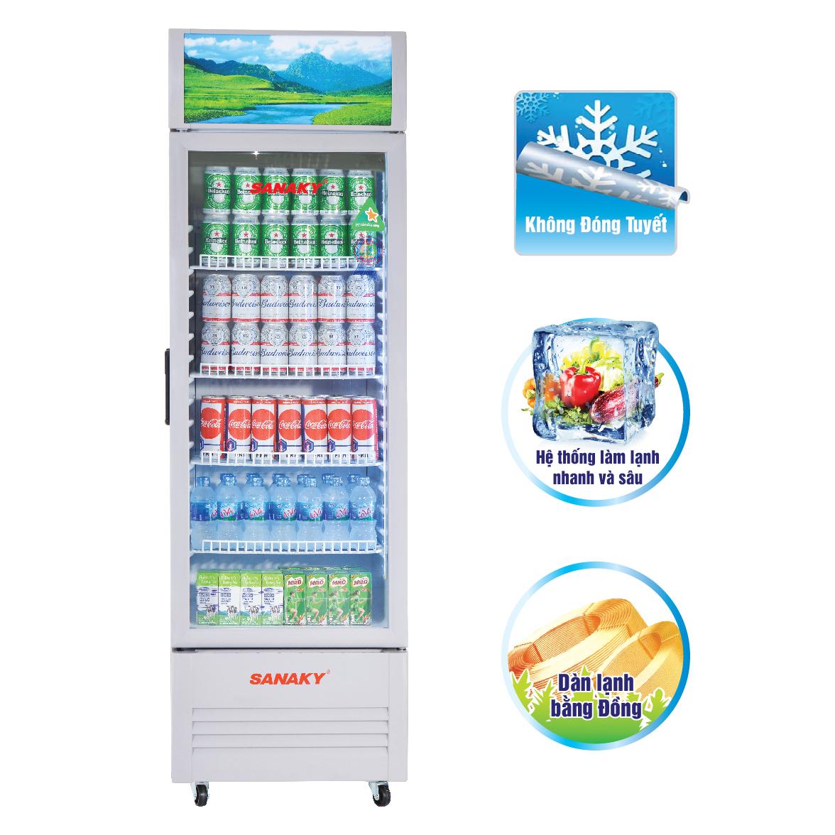 Tủ mát Sanaky VH-358W3 350 lít