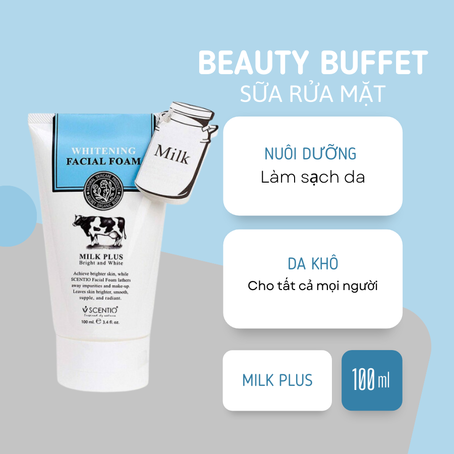 Bật Mí Sự Kỳ Diệu Của Buffet's Scentio Milk Plus: Một Sản Phẩm Phải Có Cho Quy Trình Chăm Sóc Da Của Bạn