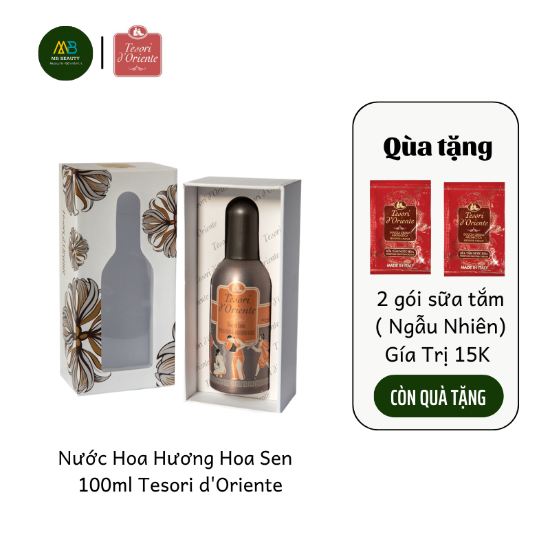 Nước Hoa Tesori d'Oriente Hương Hoa Sen 100ml