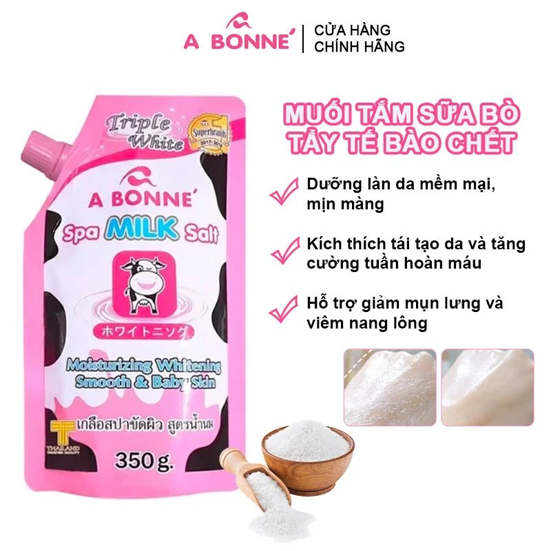 Muối Tắm Tẩy Tế Bào Chết A Bonné (350g) Thái Lan