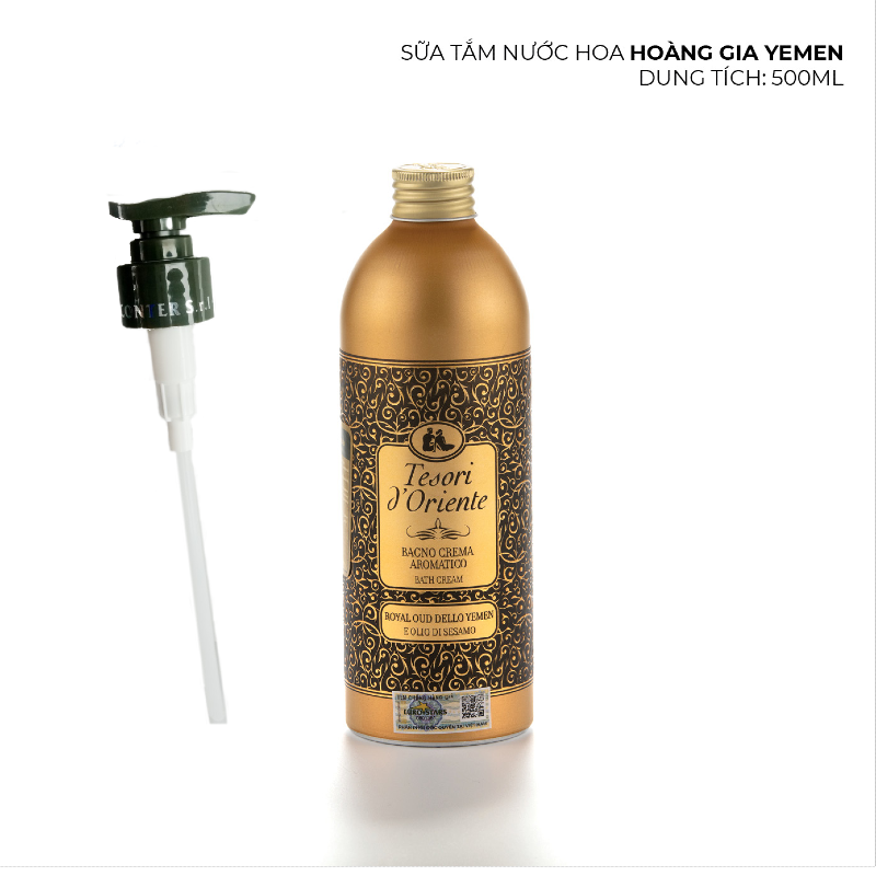 Sữa Tắm Hương Nước Hoa Tesori d'Oriente Hương Hoàng Gia 250ml-500ml