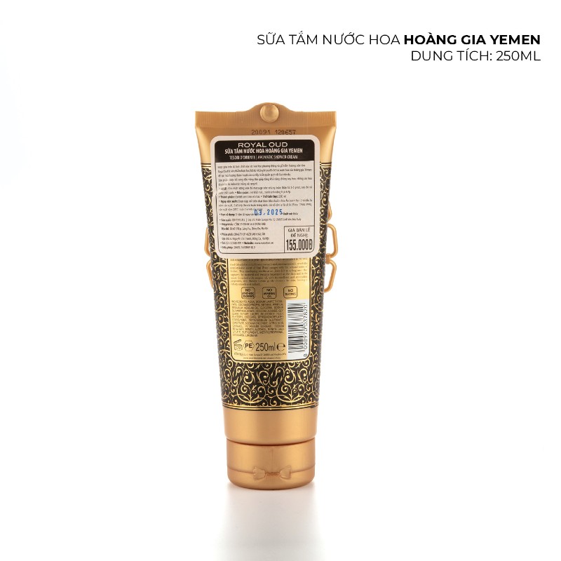 Sữa Tắm Hương Nước Hoa Tesori d'Oriente Hương Hoàng Gia 250ml-500ml