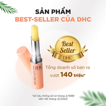 Son Dưỡng Môi DHC Không Màu Hỗ Trợ Giảm Thâm Môi 1.5g Lip Cream MB Beauty