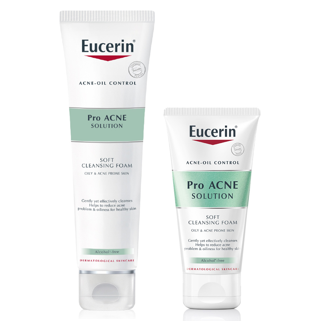 Sữa Rửa Mặt Eucerin Dạng Bọt Sạch Sâu Cho Da Nhờn 150g