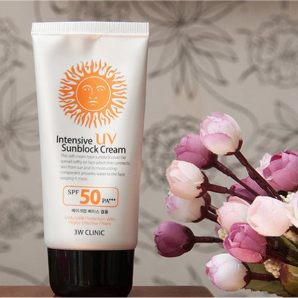 Kem Chống Nắng 3W Clinic Intensive UV SPF50 70ml
