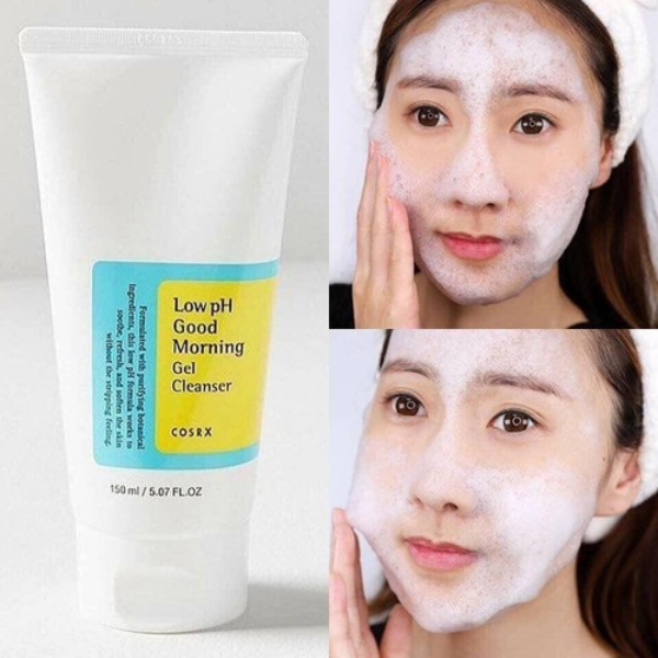 Gel Rửa Mặt Trà Tràm Cosrx Low pH Good Morning 150ml