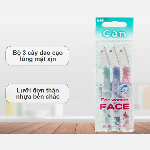 Dao Cao Mặt Nhật Kai Can 3 Cây 3 Màu