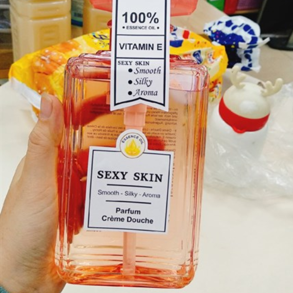 Sữa Tắm Nước Hoa Pháp Sexy Skin 600ml