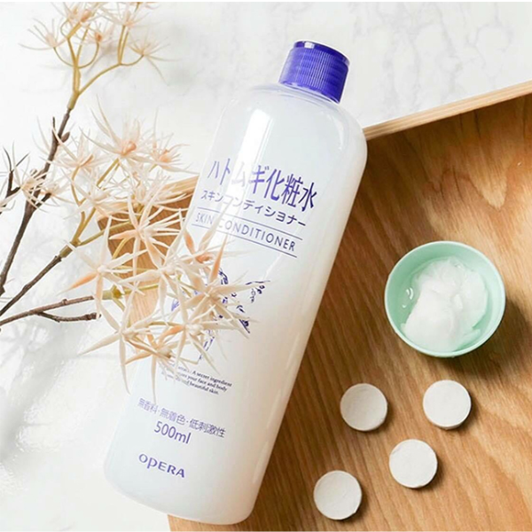 Lotion Hatomugi Dưỡng Ẩm Và Làm Sáng Da 500ml Reihaku Hatomugi Lotion