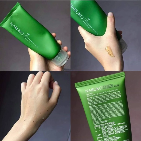 Tẩy Tế Bào Chết Naruko Trà Tràm Dạng Gel 120ml
