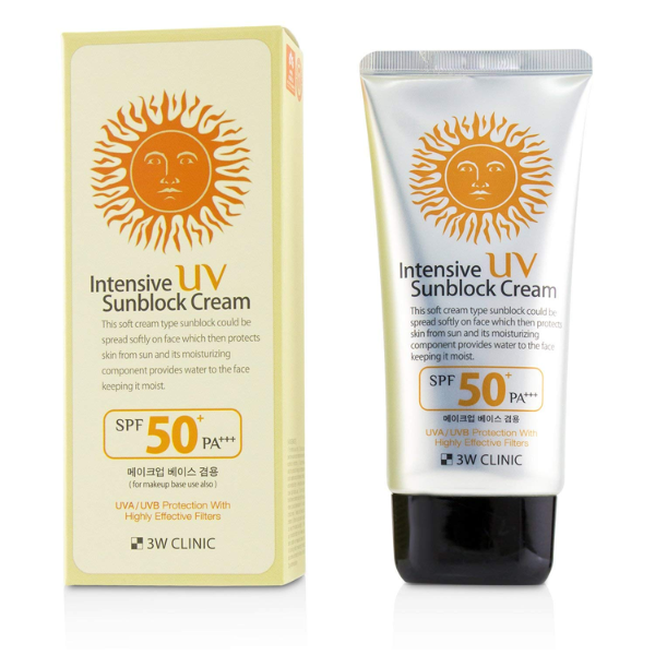 Kem Chống Nắng 3W Clinic Intensive UV SPF50 70ml