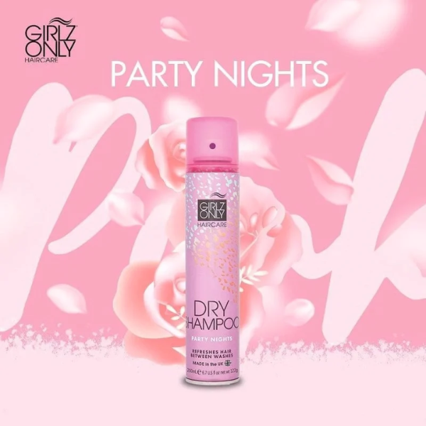 Dầu Gội Khô Girlz Only Dry Shampoo 200ml