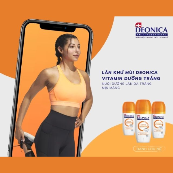 Lăn Khử Mùi Deonica Unisex Đủ Mùi Hương 50g
