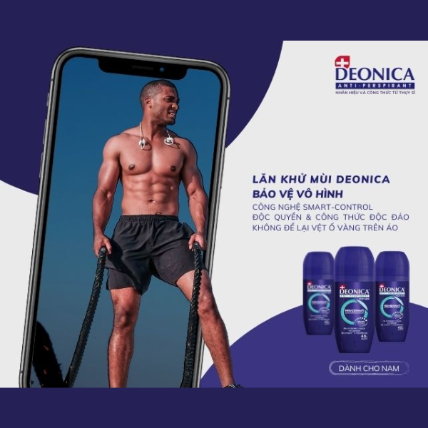 Lăn Khử Mùi Deonica Unisex Đủ Mùi Hương 50g