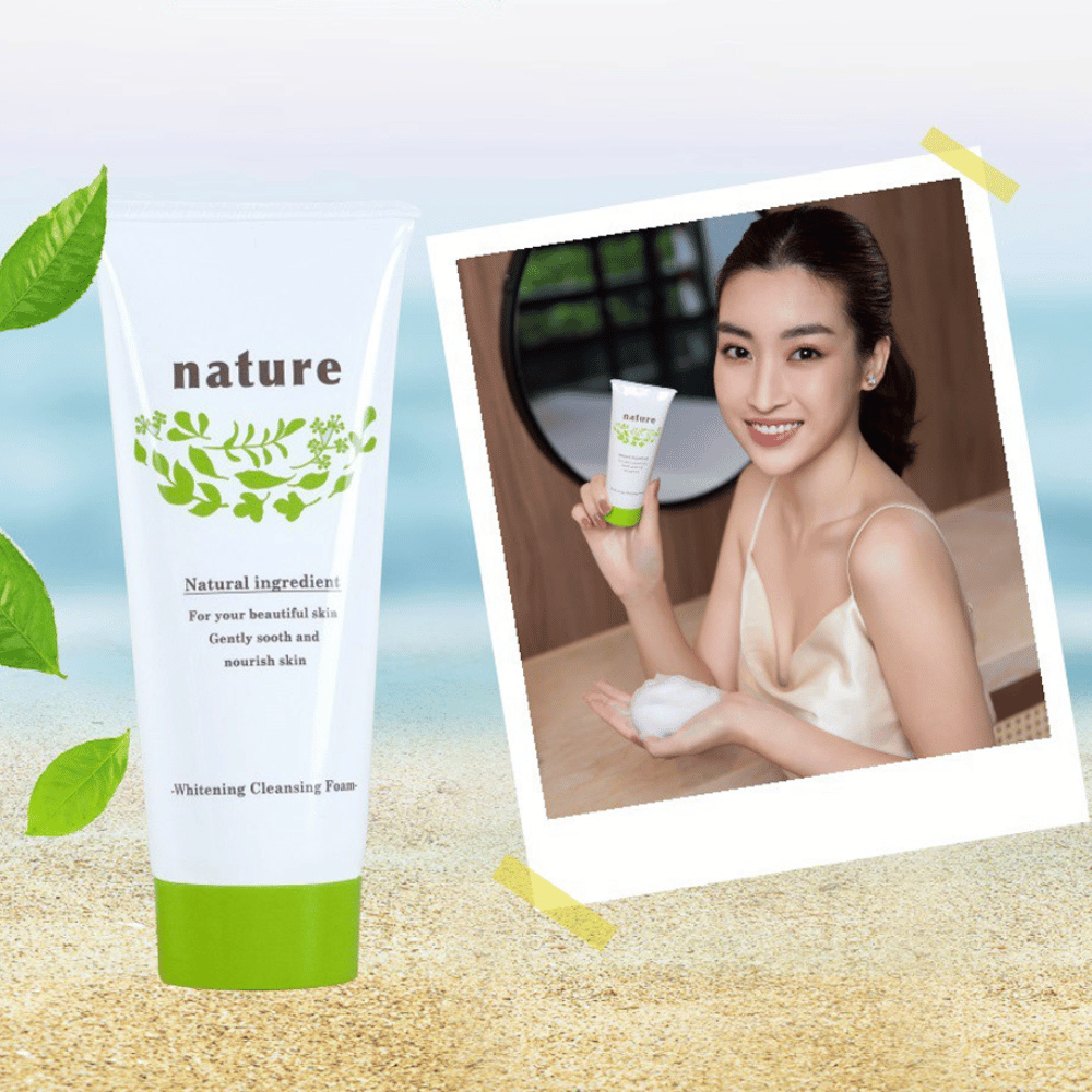 Sữa Rửa Mặt Nature Giúp Sáng Da 100g Whitening Cleasing Foam