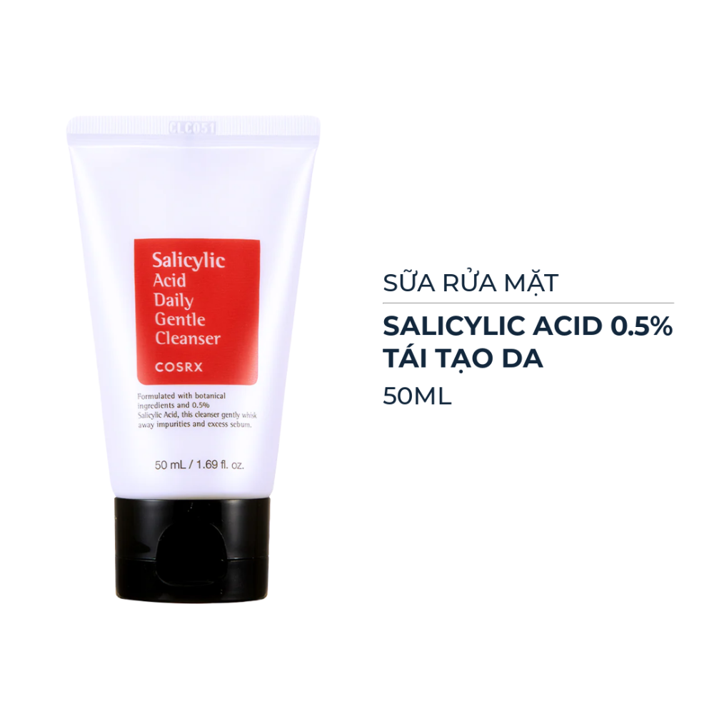 Sữa Rửa Mặt Cosrx Salicylic Acid 0.5% Tái Tạo Da 150ml