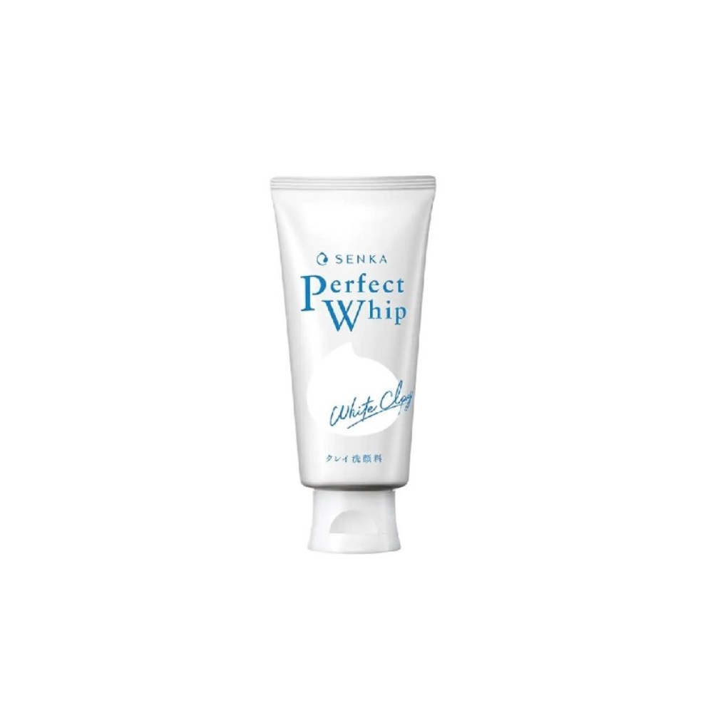 Sữa Rửa Mặt Đất Sét Trắng Làm Đều Màu Da Senka 120g Perfect White Clay
