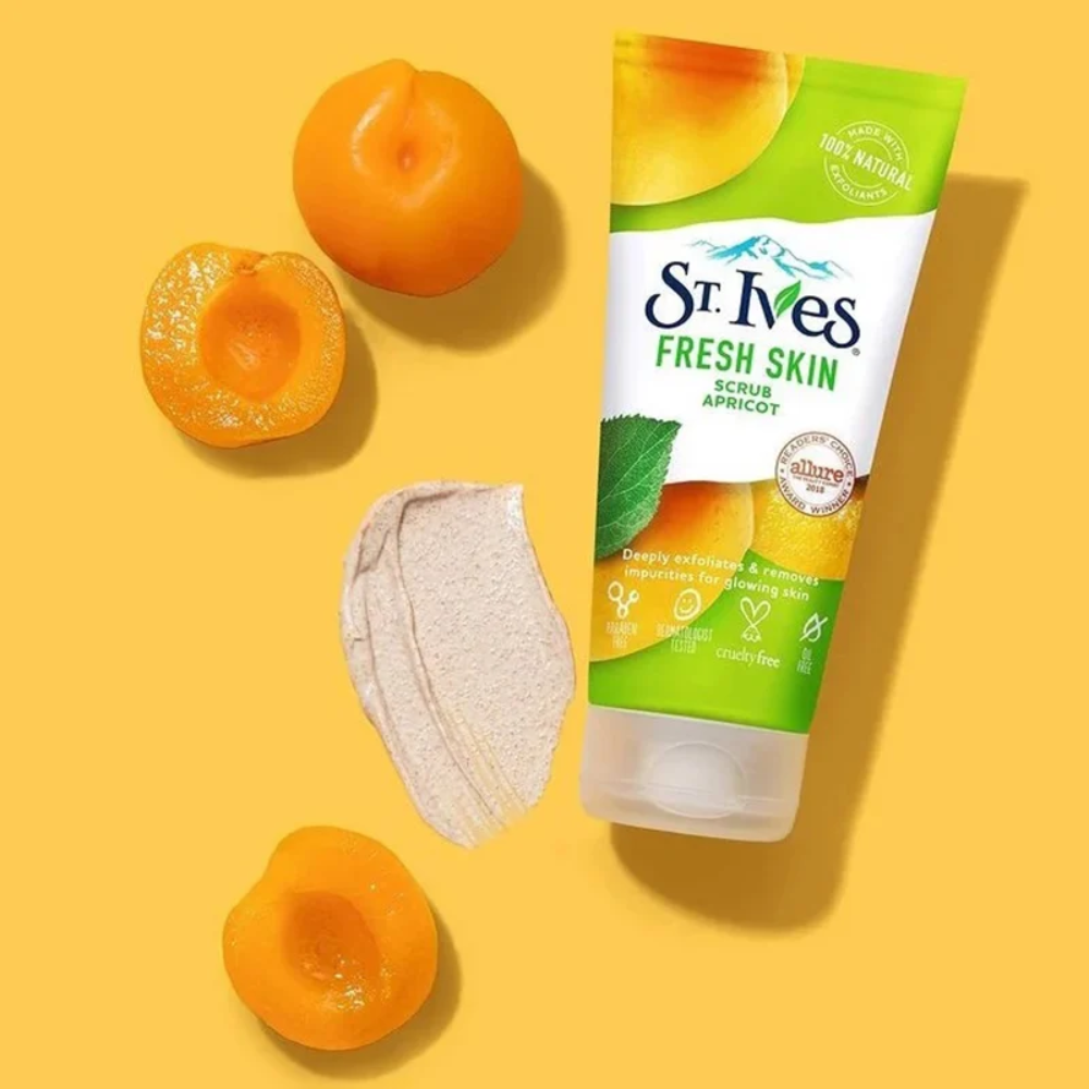 Sữa Rửa Mặt St.Ives Tẩy Tế Bào Chết 170g Acne Control Scrub Apricot