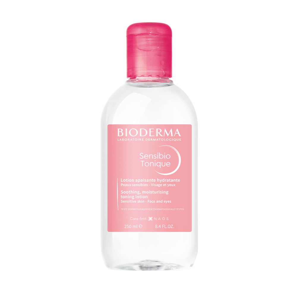 Nước Hoa Hồng Bioderma Dành Cho Da Nhạy Cảm 250ml Sensibio Tonique