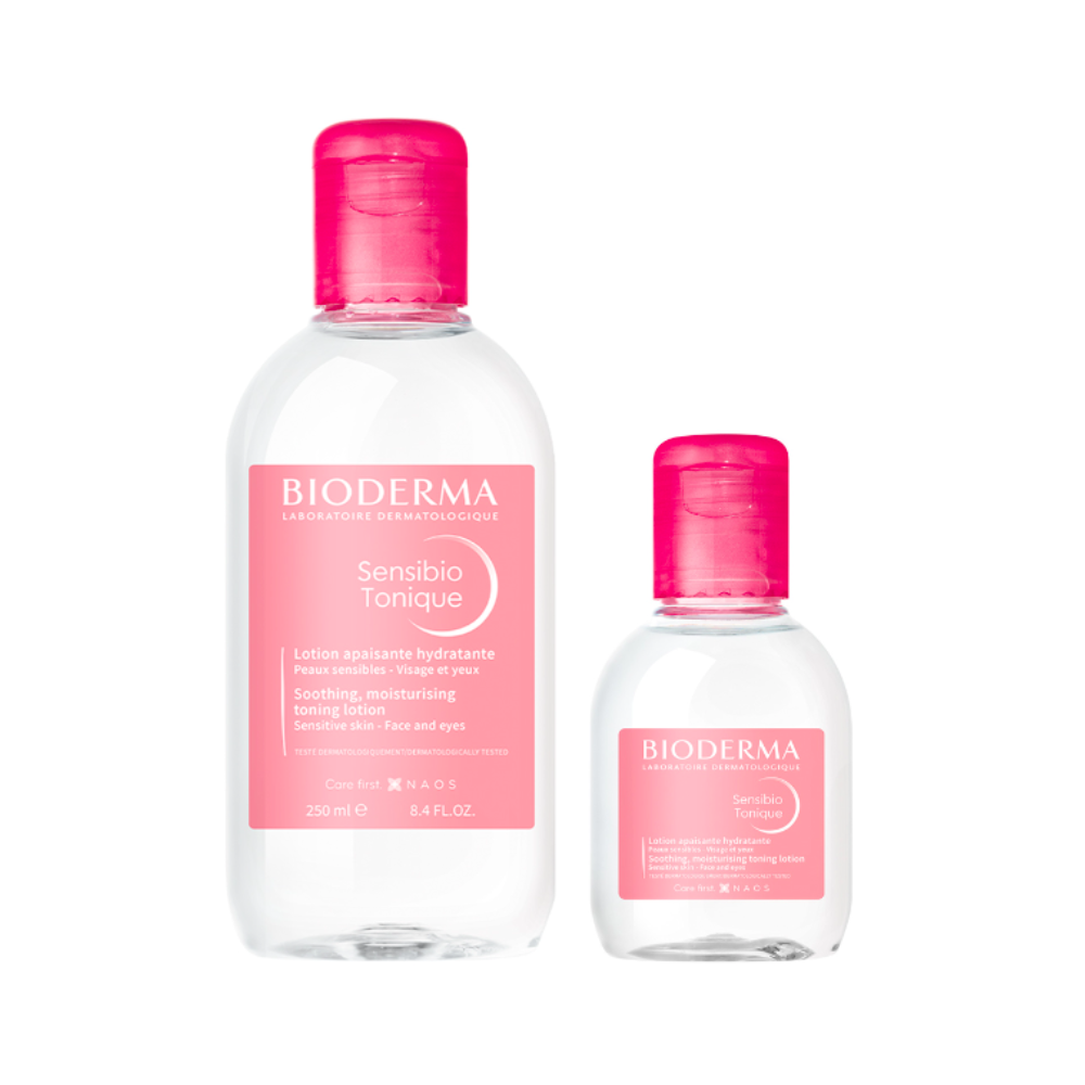 Nước Hoa Hồng Bioderma Dành Cho Da Nhạy Cảm 250ml Sensibio Tonique