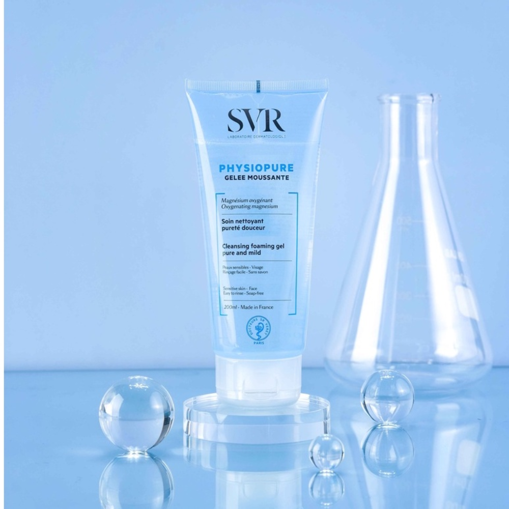 Gel Rửa Mặt SVR Phù Hợp Cho Da Nhạy Cảm 200ml Physiopure Gelée Moussante