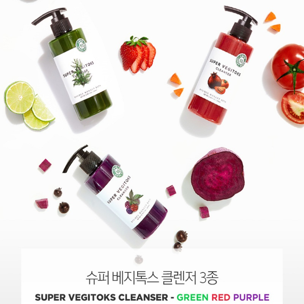 Sữa Rửa Mặt Rau Củ Byvibes Wonder Bath Dưỡng Ẩm Sáng Da 300ml