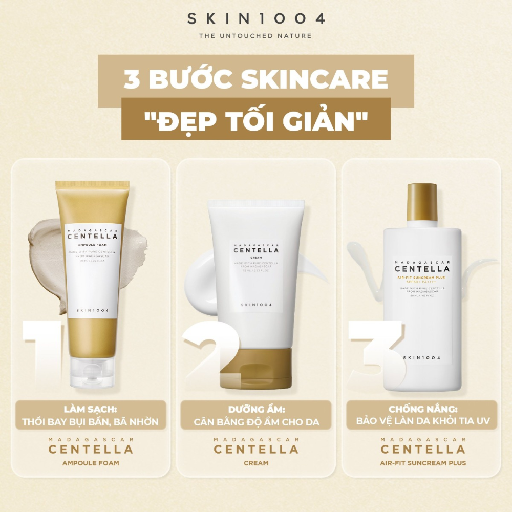 Sữa Rửa Mặt Skin1004 Làm Sạch Sâu Cho Da Nhạy Cảm 125ml