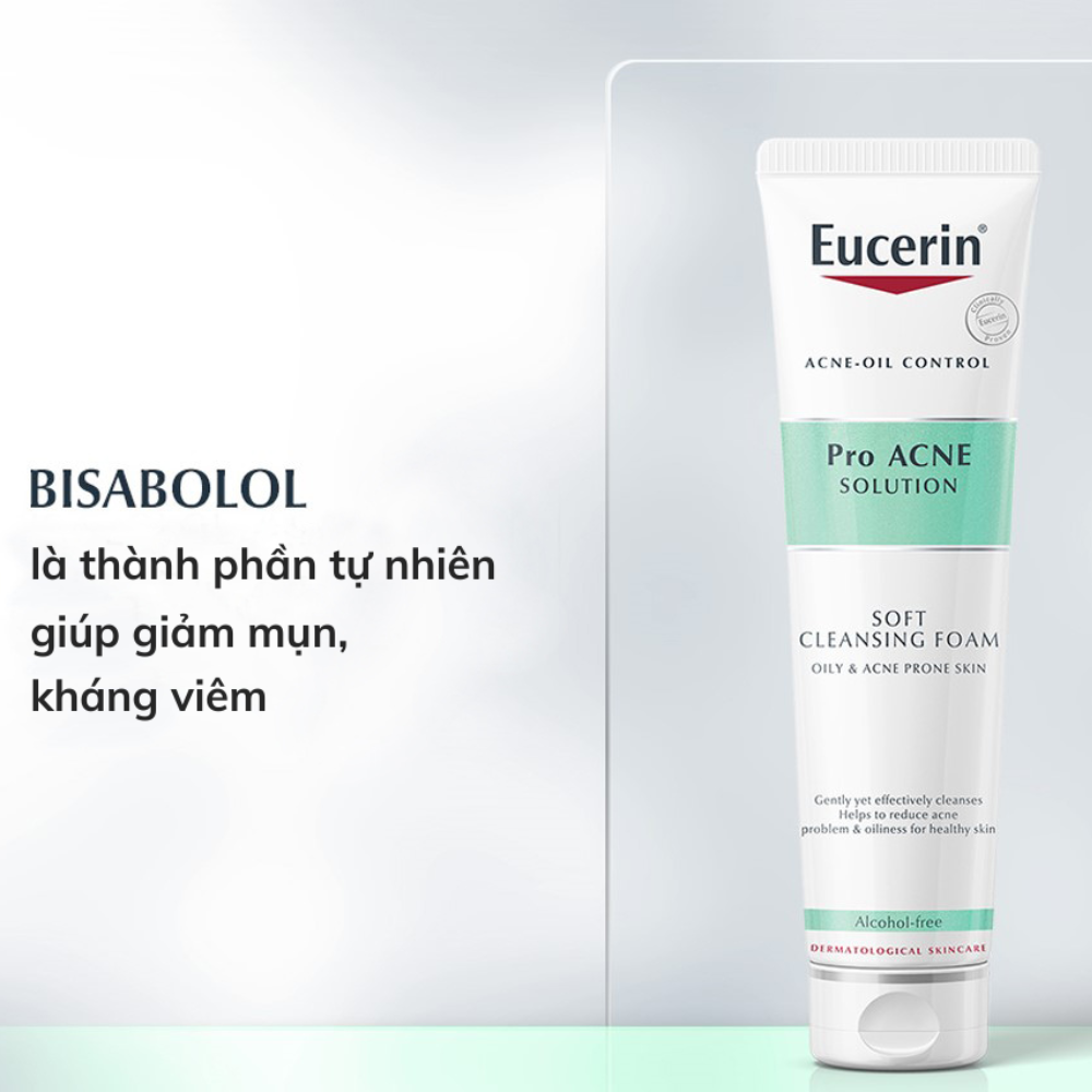 Sữa Rửa Mặt Eucerin Dạng Bọt Sạch Sâu Cho Da Nhờn 150g