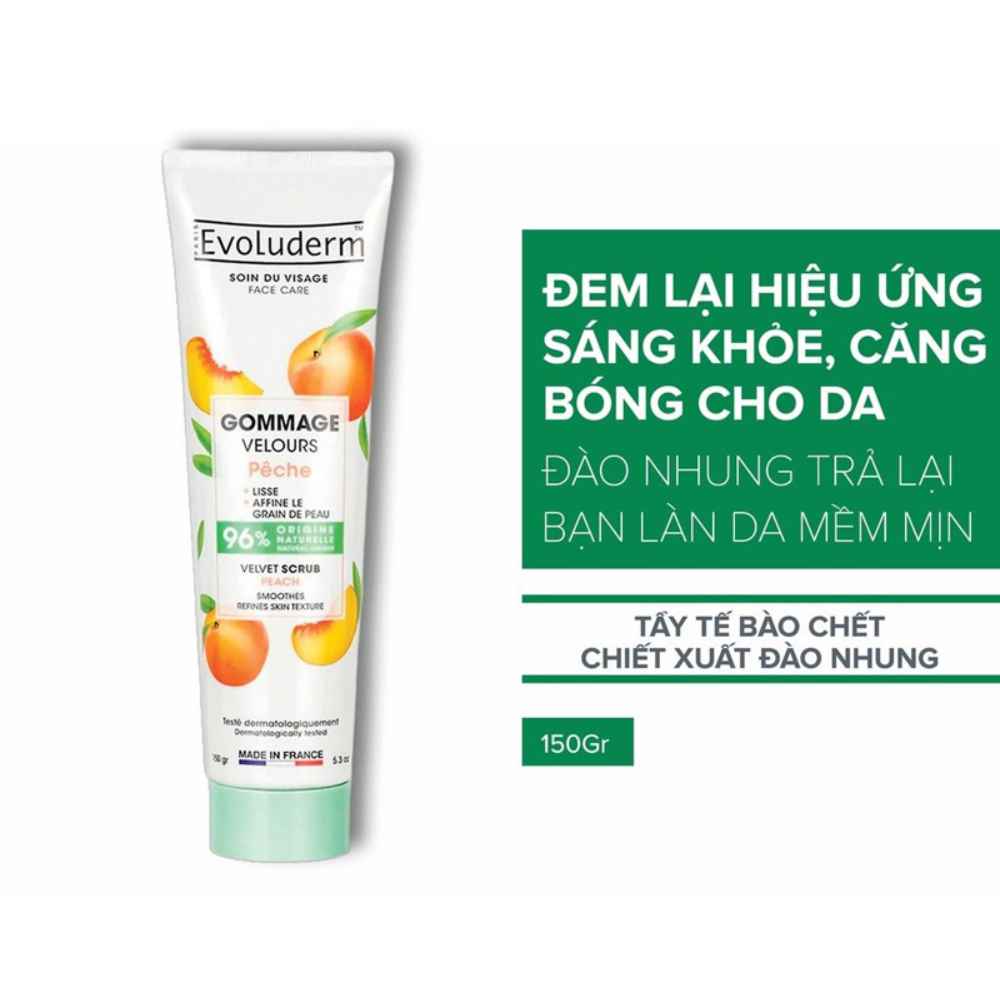 Tẩy Tế Bào Chết Evoluderm Chiết Xuất Thành Phần Tự Nhiên 150g
