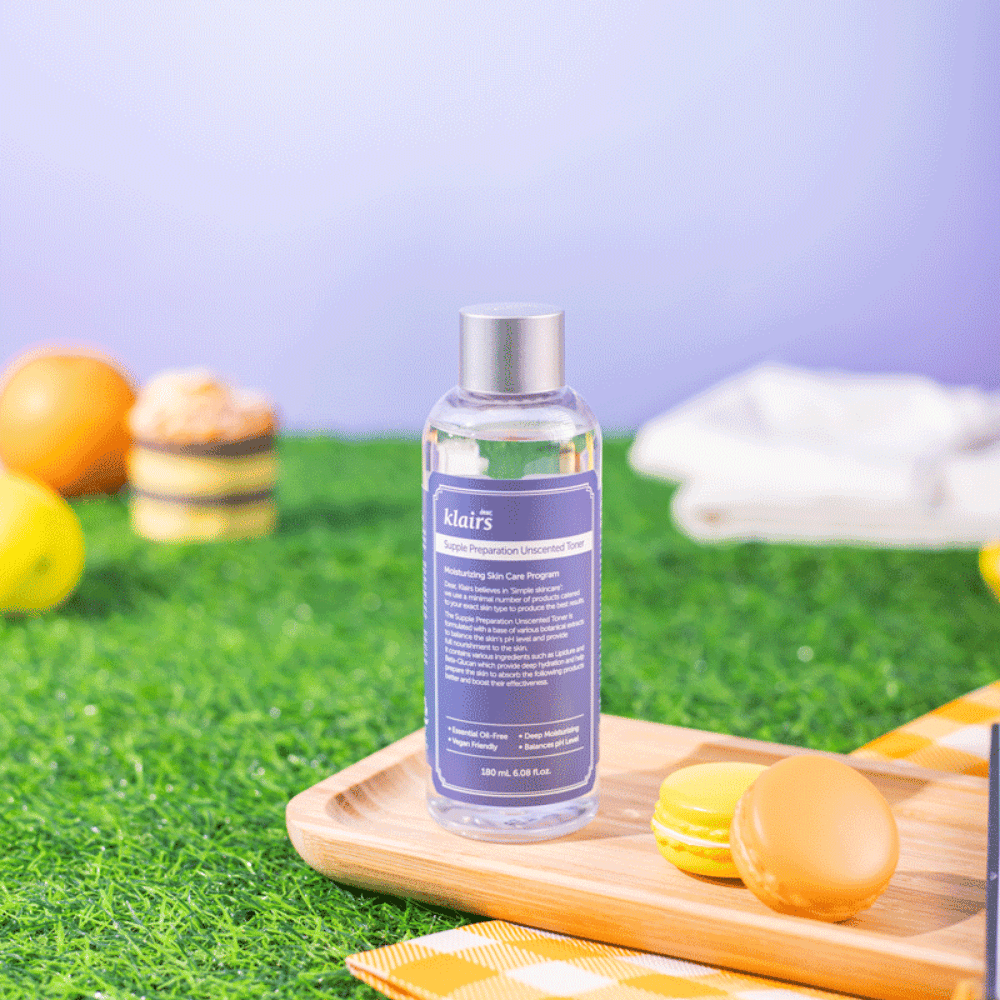 Nước Hoa Hồng Klairs Dành Cho Da Nhạy Cảm 180ml Supple Preparation Unscented Toner