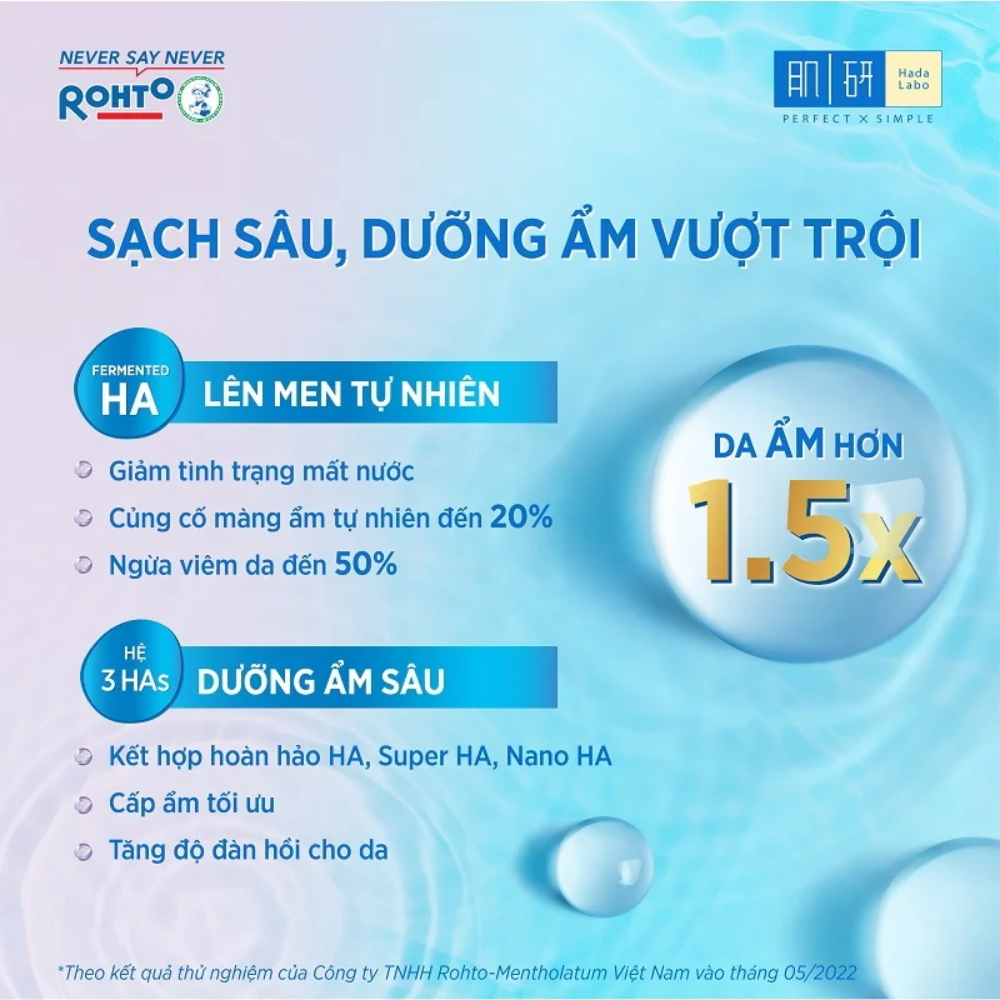 Nước Tẩy Trang Hada Labo Sạch Sâu Dưỡng Ẩm 240ml