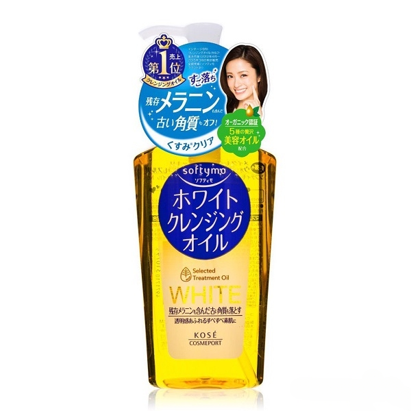 Dầu Tẩy Trang Kose Softymo Chuyên Làm Sạch 230ml (đủ màu)